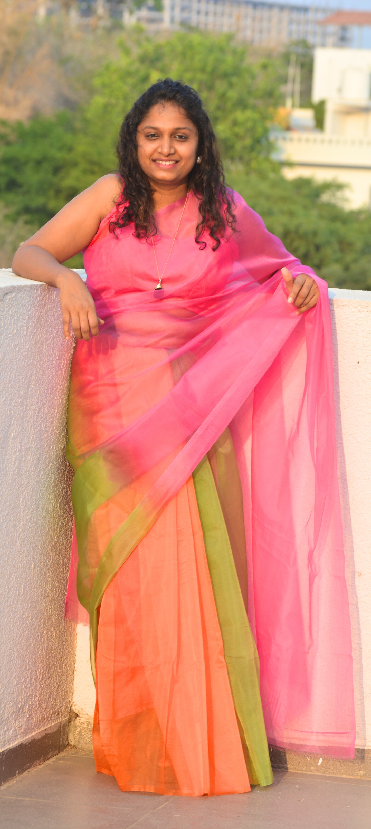 Rainbow - Banna's signature saree