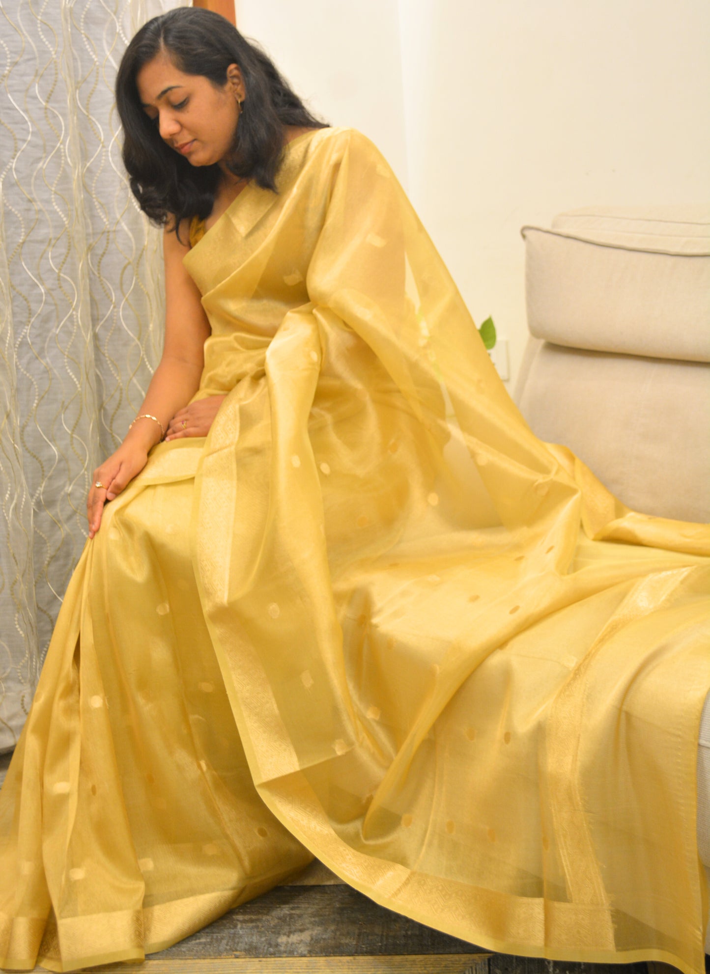 Tissue Silk - Yellow