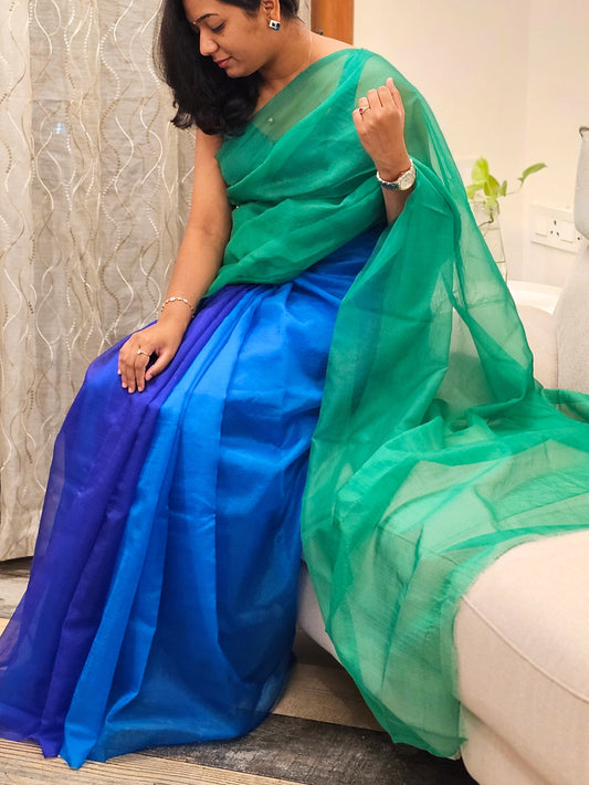 Peacock - Banna's signature saree