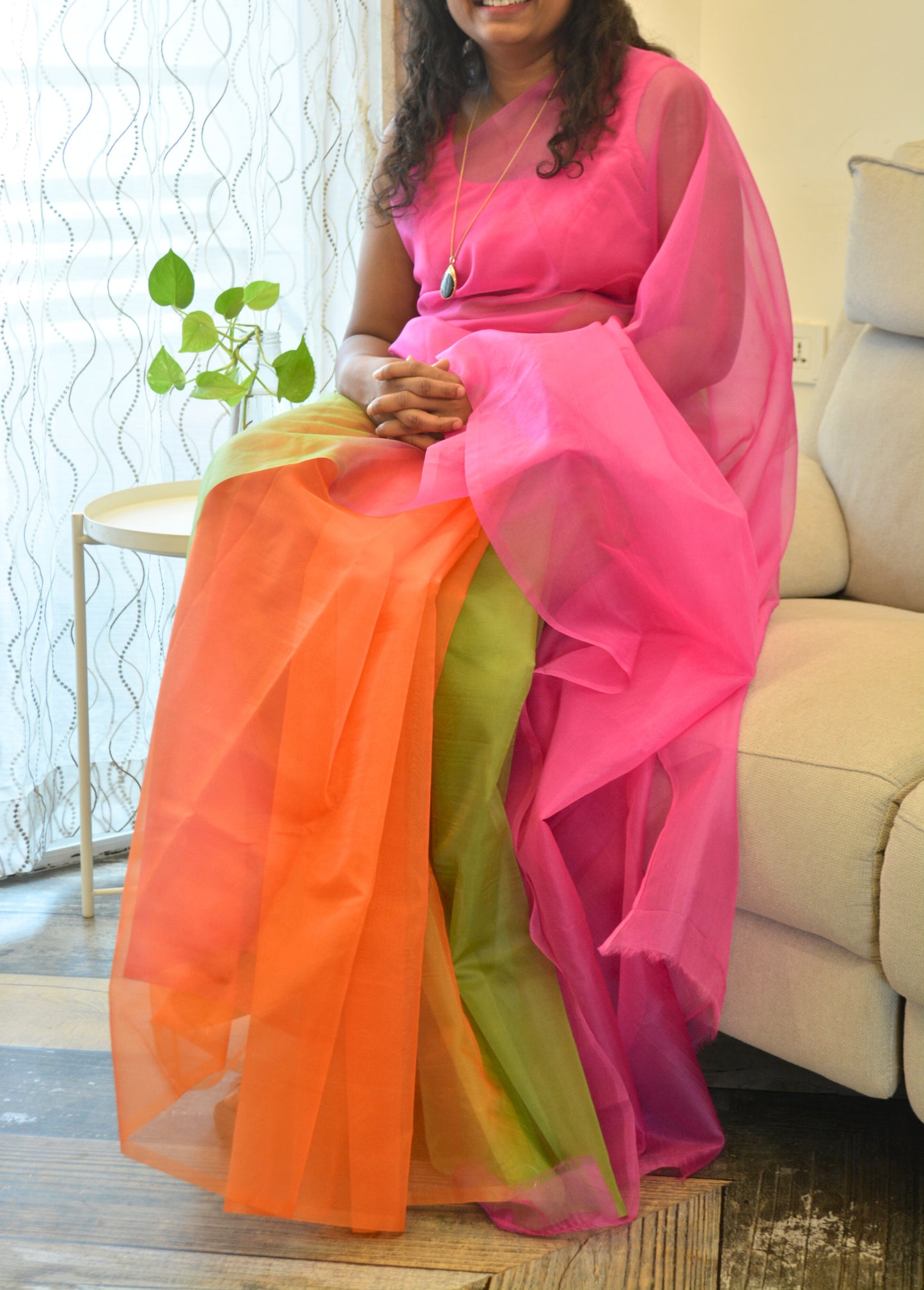 Rainbow - Banna's signature saree