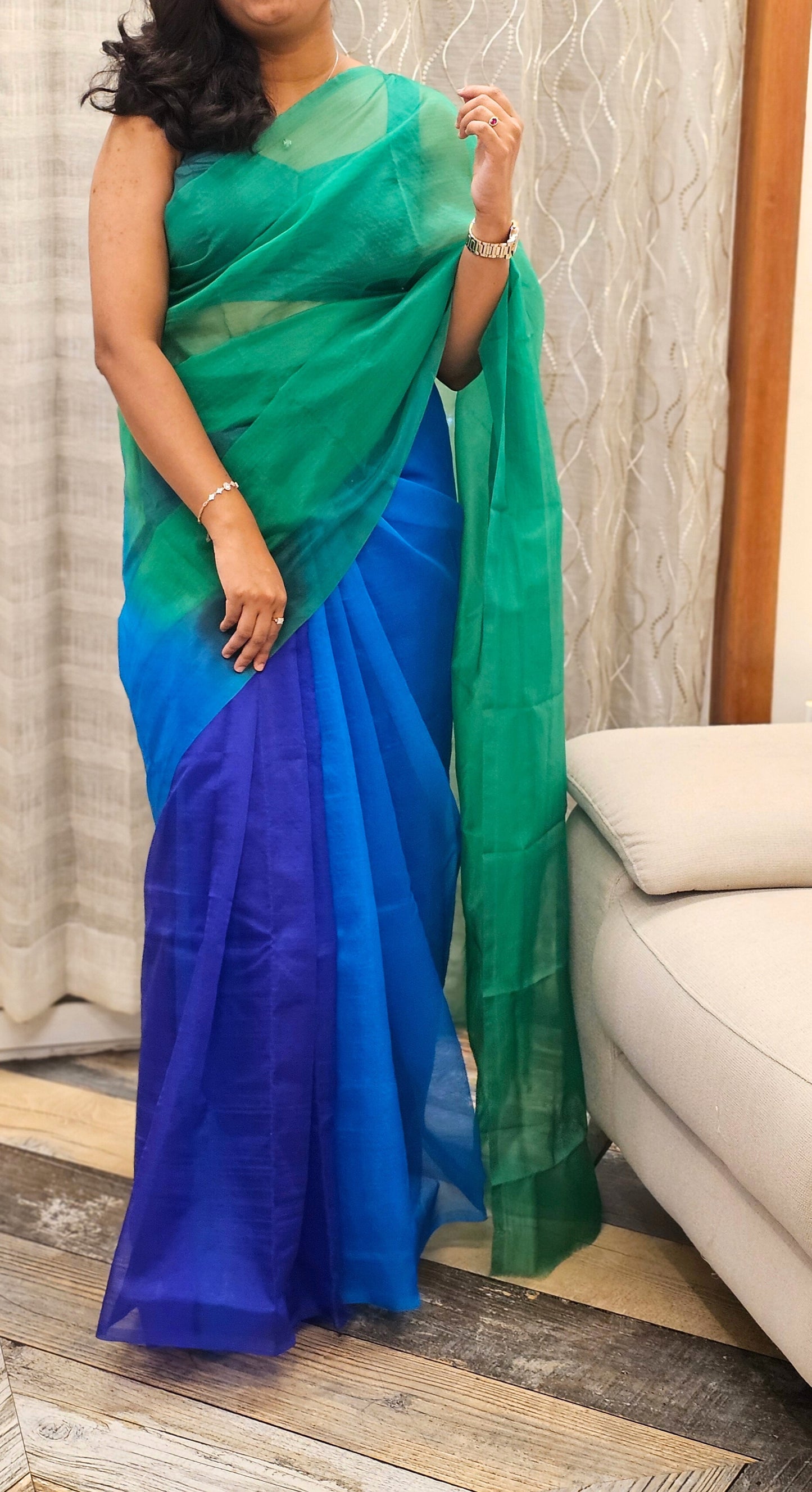 Peacock - Banna's signature saree