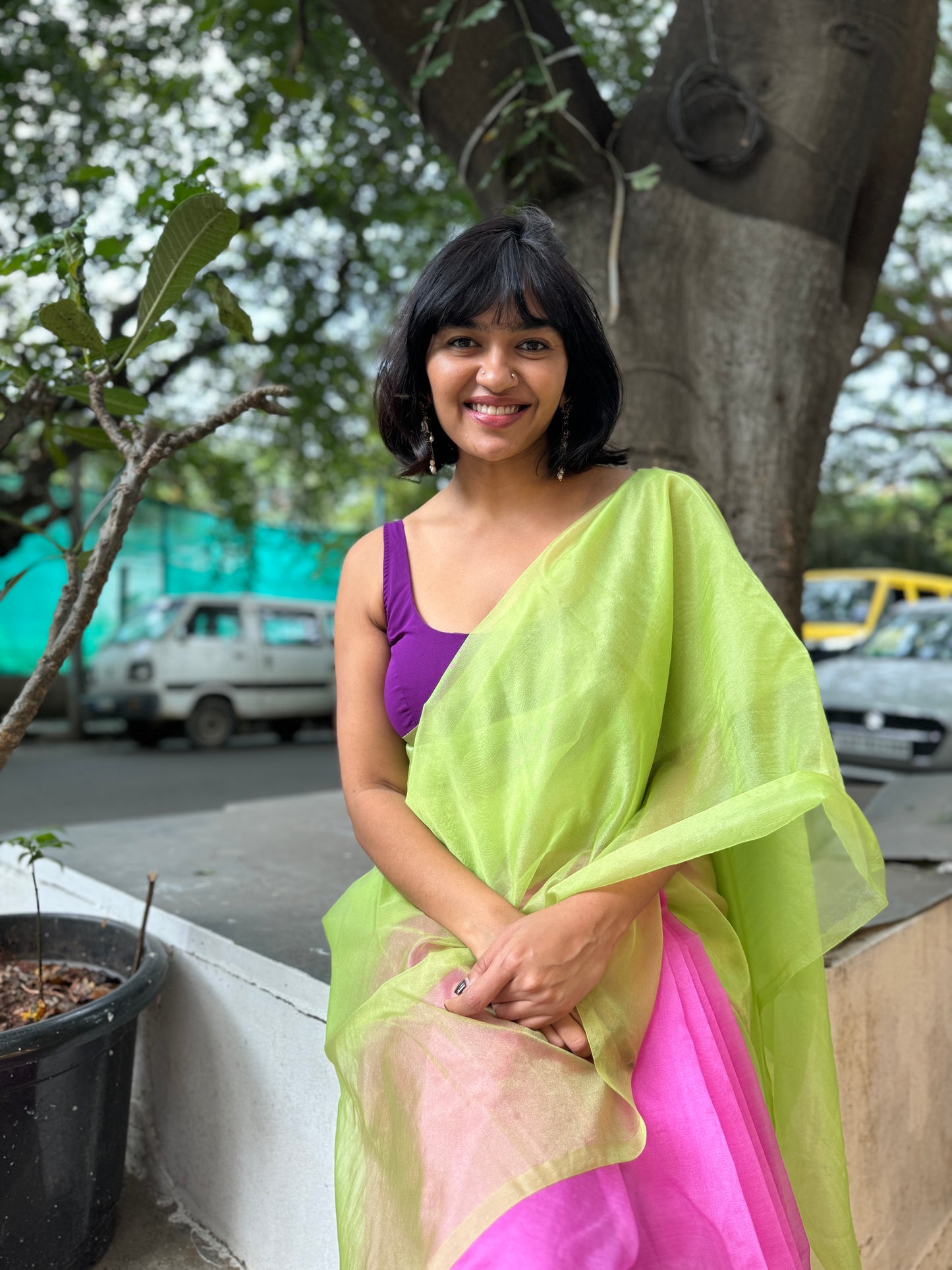 Bloom - Banna's signature organza saree