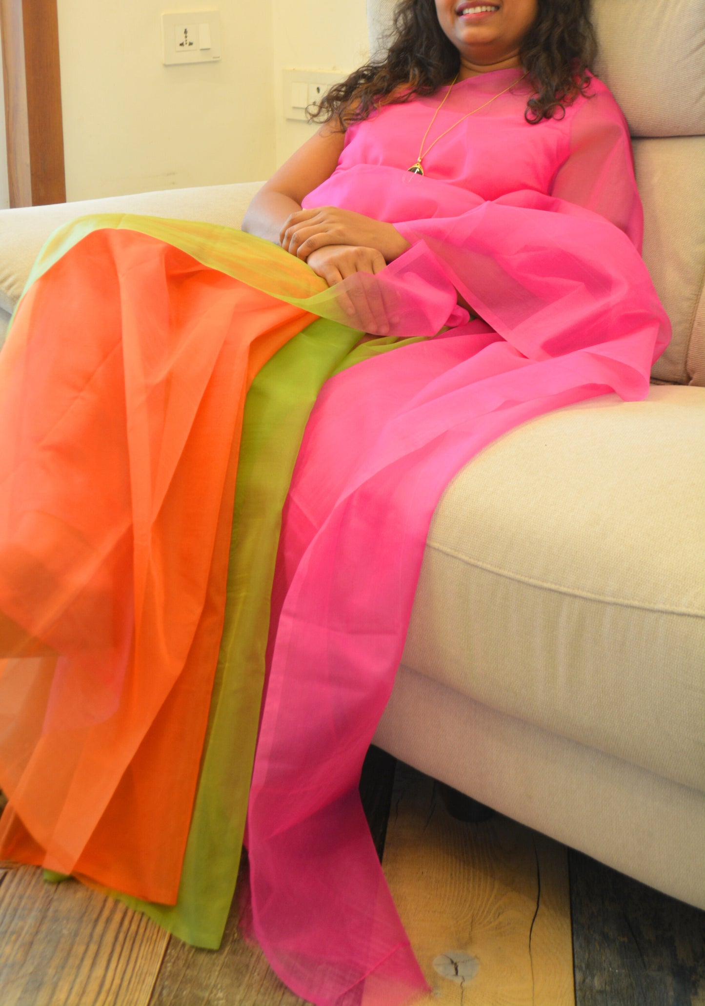 Rainbow - Banna's signature saree